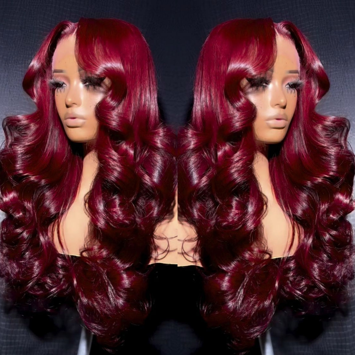 Yeswigs 99J Color Loose Wave Wigs Human Hair 13x6 Hd Lace Frontal Wig Pre Plucked Glueless Wigs Loose Wave 13x4 Lace Wigs Human Hair for Black Women