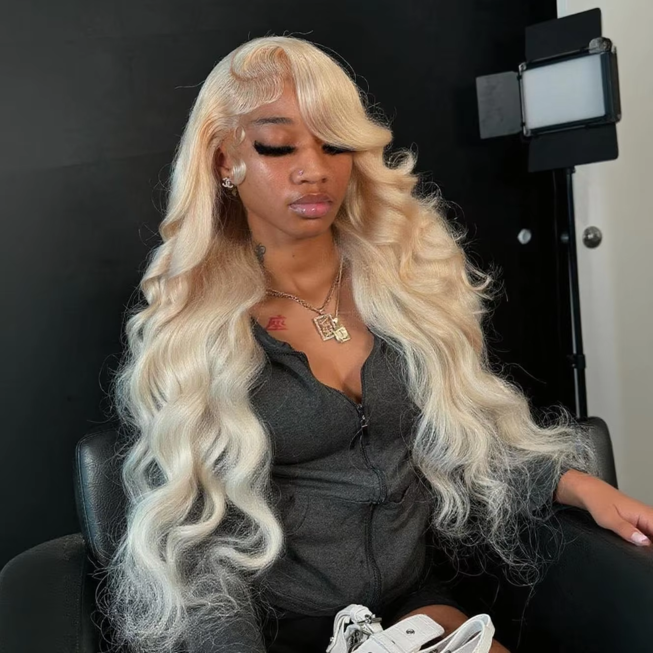 Yeswigs Raw Vietnamese Hair 613# Color Body Wave Lace Front Wigs Human Hair Hd Lace Frontal Wigs for Black Women