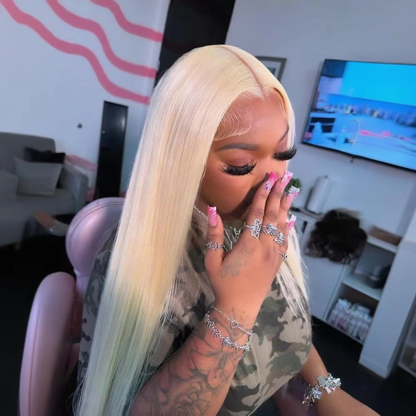 Yeswigs Raw Vietnamese Hair 613# Color Straight Lace Front Wigs Human Hair Hd Lace Frontal Wigs for Black Women