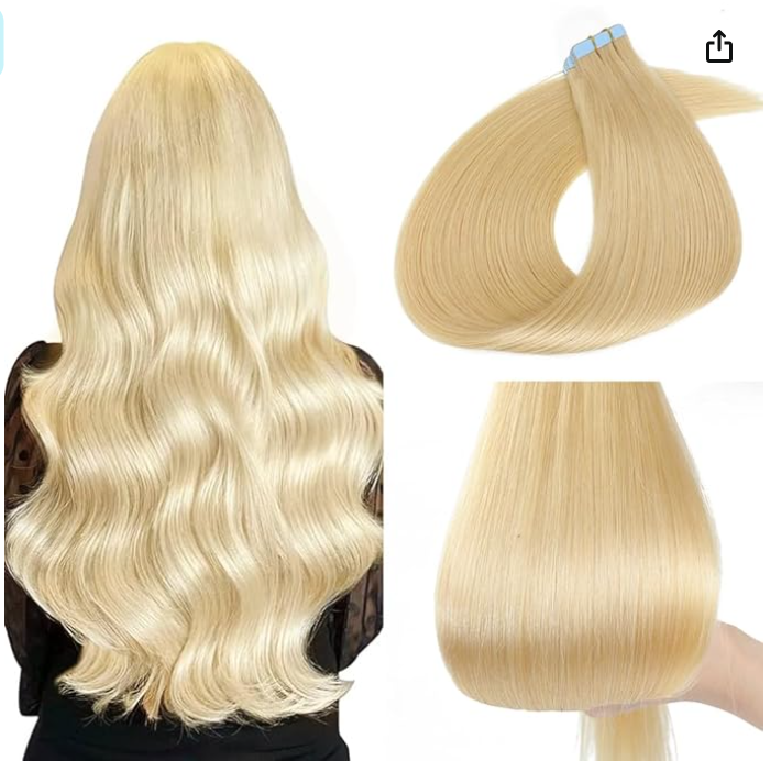 100% human hair Tape In Hair Extensions Invisible PU Seamless Skin Weft Tape in Real Human Hair Silky Straight Hair Extensions Soft Thick To End 40g/pack 20pcs